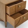 Atkin and Thyme Umi Bedside Table Drawers Open