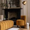 Atkin and Thyme Wesley Occasional Chair in Mustard 