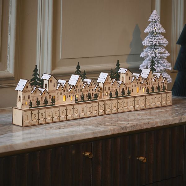 Atkin and Thyme Wooden Advent Calendar 