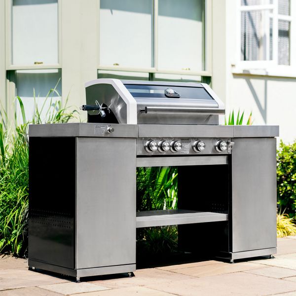 Grillstream Island Stainless Steel BBQ - 4 Burner