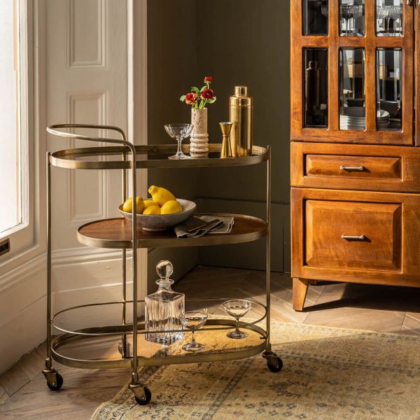 Atkin and Thyme Malone Drinks Trolley