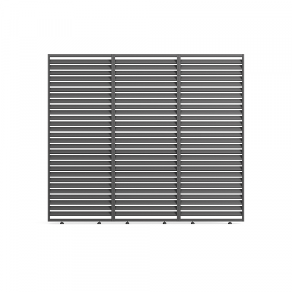 Atkin and Thyme Savannah Pergola 3M Fixed Slatted Side Wall