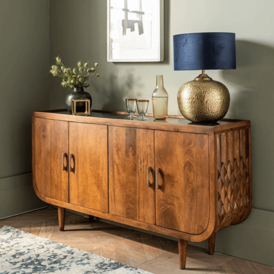 Atkin and Thyme Sonia Sideboard Side View 