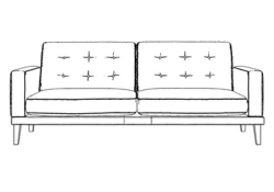 Made To Order 4 Seater Sofas 